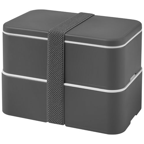 Lunch box promotionnelle 700ml MIYO Gris et Gris